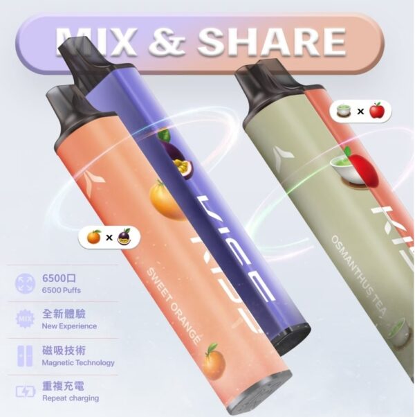 凱斯KISS 6500口拋棄式 一次性電子煙