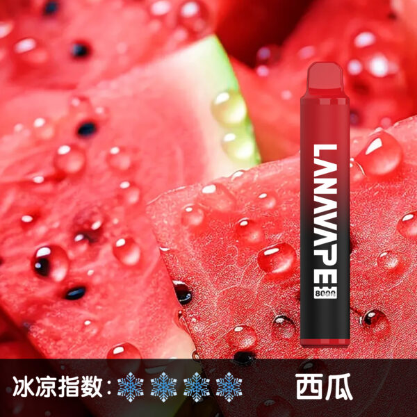LANA拋棄式8000口 一次性電子煙：圖片 4